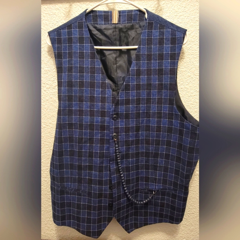 Brand New Zara Man Two-Tone Waistcoat XL